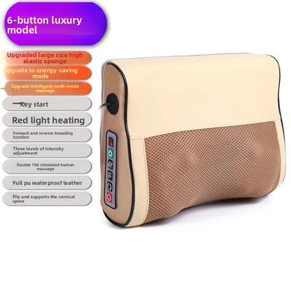 Multifunctional Electric Massage Pillow with Heat Therapy
