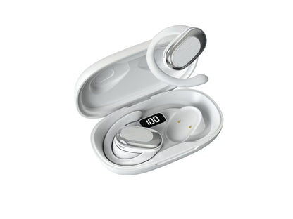 Open-Ear Bluetooth Headphones with Digital Display