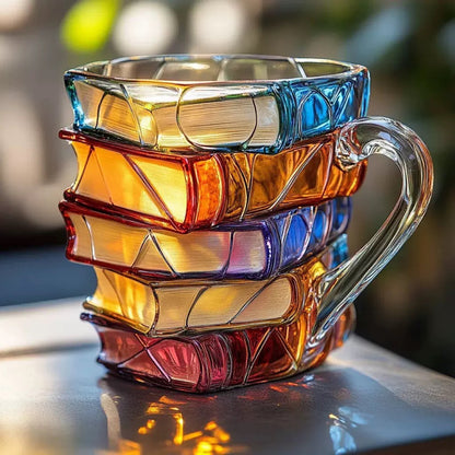 Book-Shaped Ceramic Coffee Mug