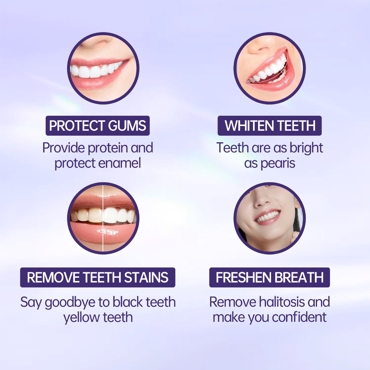 Teeth-cleaning pen