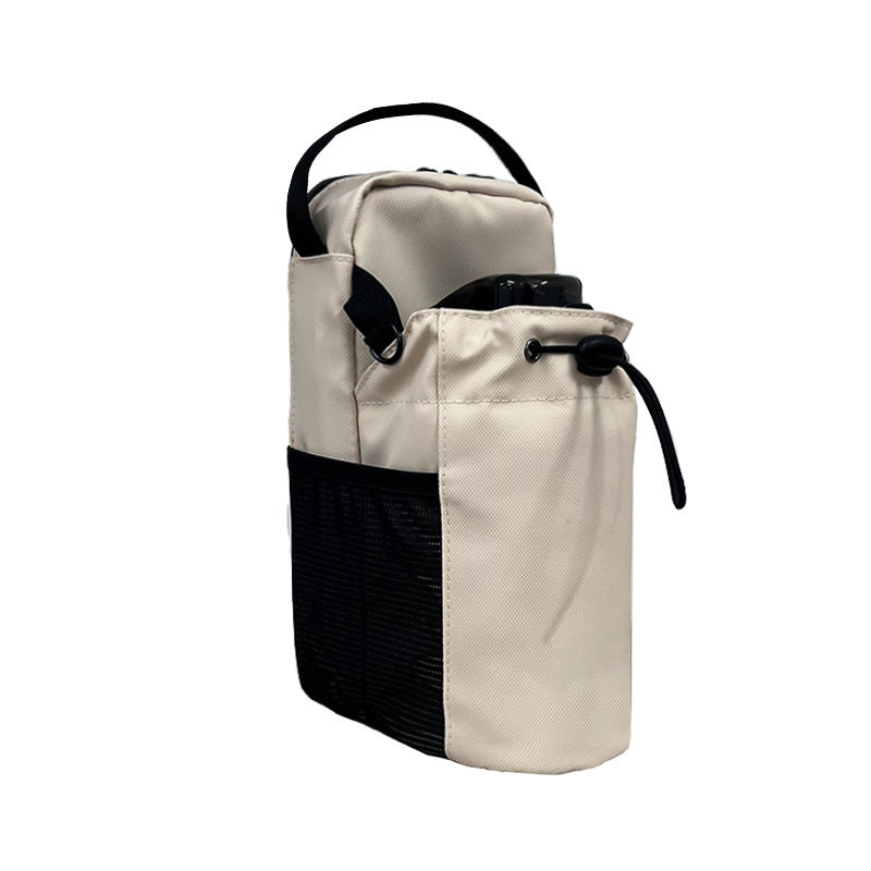 Magnetic Fitness Water Bottle Bag with Crossbody Strap
