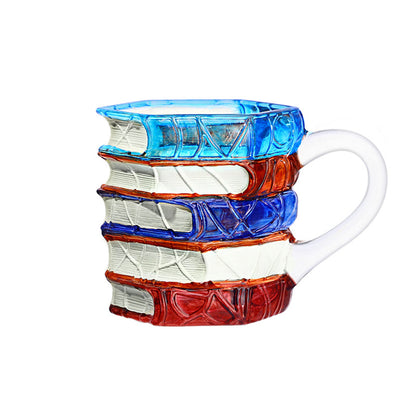 Book-Shaped Ceramic Coffee Mug