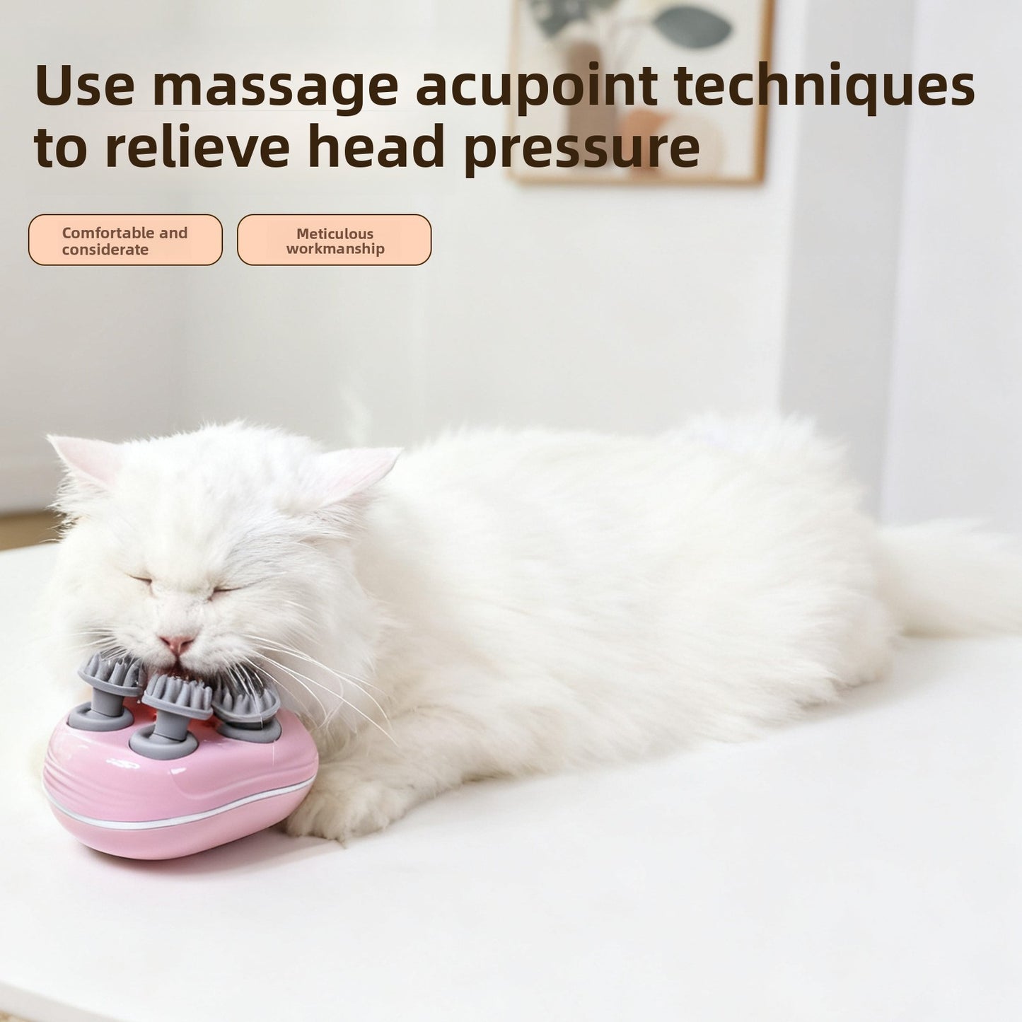 Mini Smart Kneading Head and Pet Massager