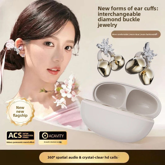 Open-Ear Bluetooth Bone Conduction Headphones
