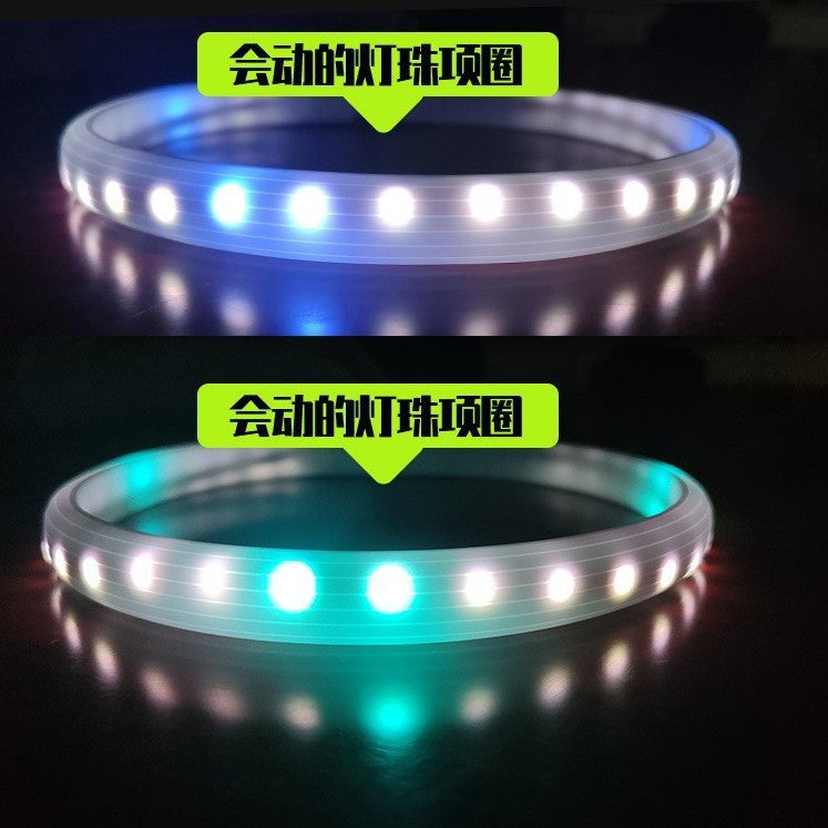 Led Pet Luminous Collar, Colorful Luminous Dog Collar, Luminous Dog Collar, Luminous Neck Collar