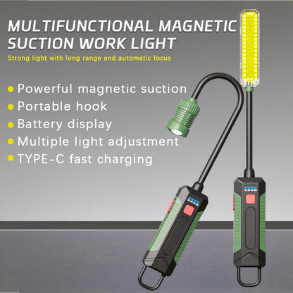 New Model 360 ° Bending Hose Barbecue Lamp Led Outdoor Emergency Lighting Car Repair Cob Work Light