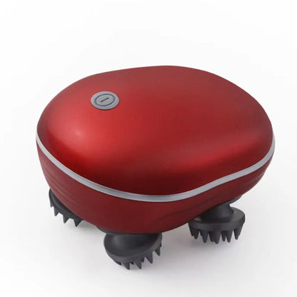 Multi-Purpose Electric Head Massager Scalp Relax Vibration Scalp Massager Rechargeable Kneading Head Massage Machine Bathroom