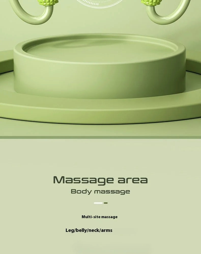 Multi-Wheel Leg Massage Roller, 360° Deep Massage Tool for Muscle Tension Relief, Leg Shaping, Recovery & Daily Relaxation