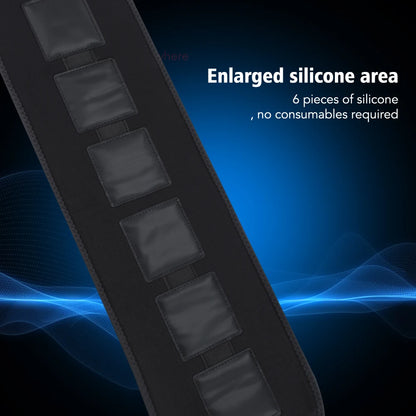 EMS Abdominal Muscle Trainer 6 Modes Abdominal USB Rechargeable ABS Training Belt Exercise Fitness Equipment Muscle Massager