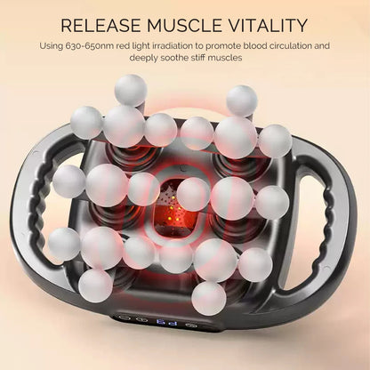 22-Head Fascia Gun High-Frequency Vibration Body Massage Gun Back and Waist Massager Neck Shoulder Massager Muscle masajeador