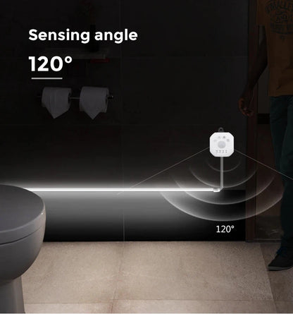 Motion Sensor Stair Lights With Chase Effect Under Bed Lights Under Cabinet Lights, Motion Activated Led Light Strip for Home