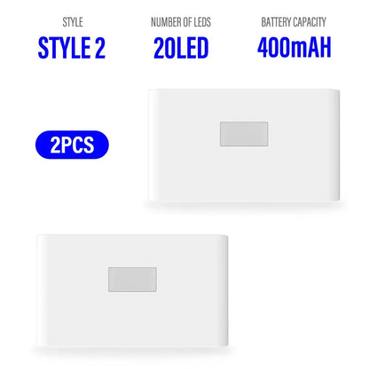 LED Intelligent Sensor Night Light Wireless USB Charging Motion Sensor Wall Light for Bedroom Corridor Cabinet Lighting