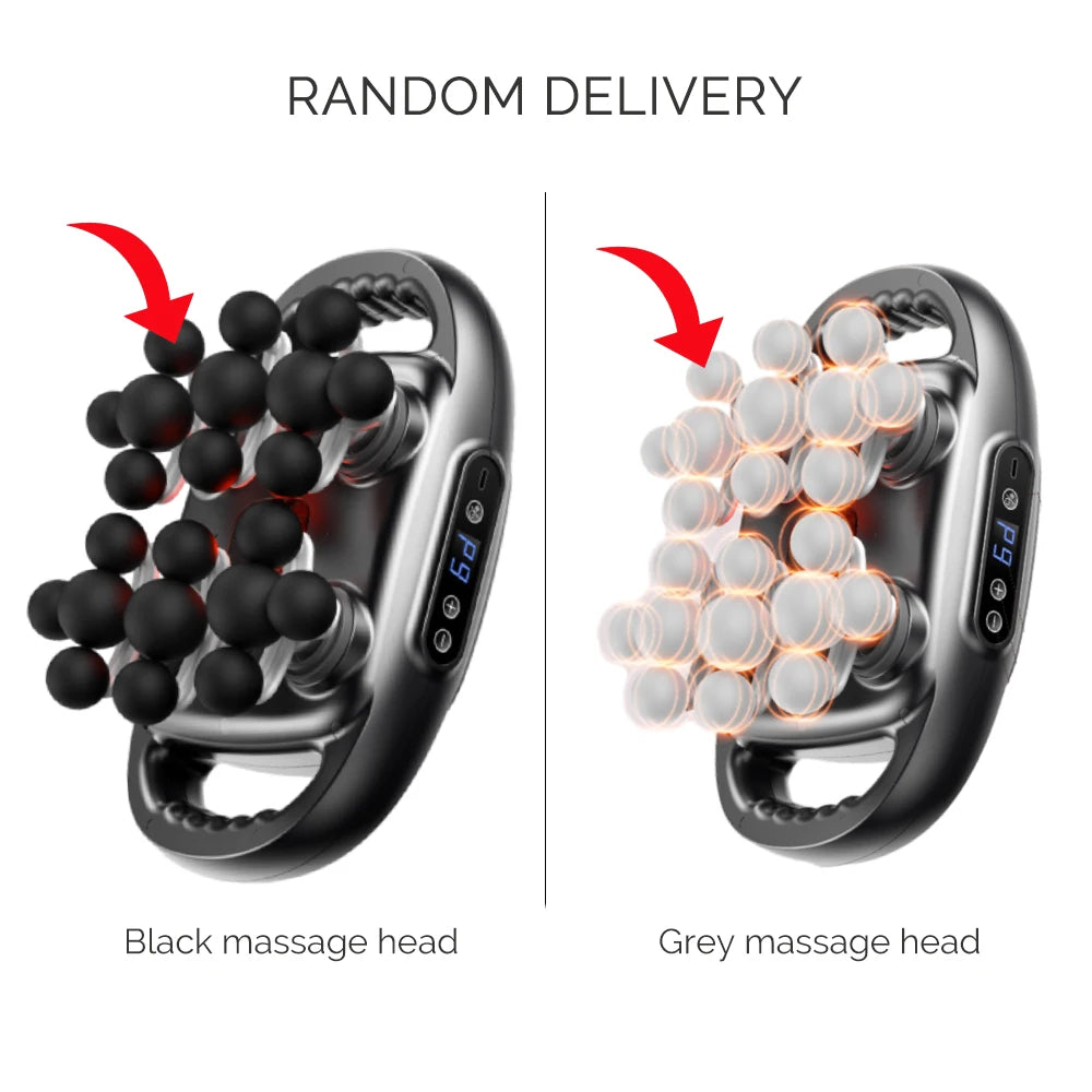 22-Head Fascia Gun High-Frequency Vibration Body Massage Gun Back and Waist Massager Neck Shoulder Massager Muscle masajeador