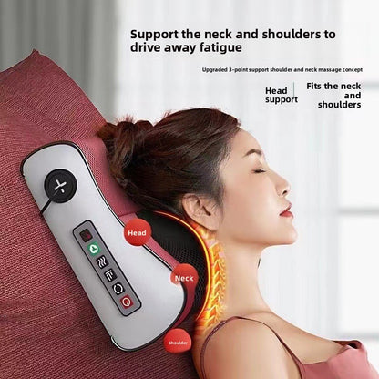 Multifunctional Electric Massage Pillow with Heat Therapy