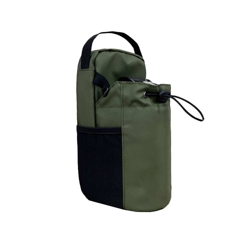 Magnetic Fitness Water Bottle Bag with Crossbody Strap