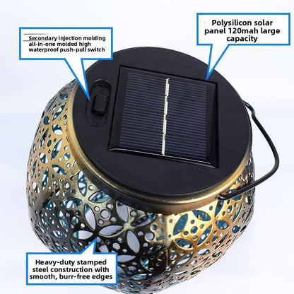 Solar Hot Air Balloon Light